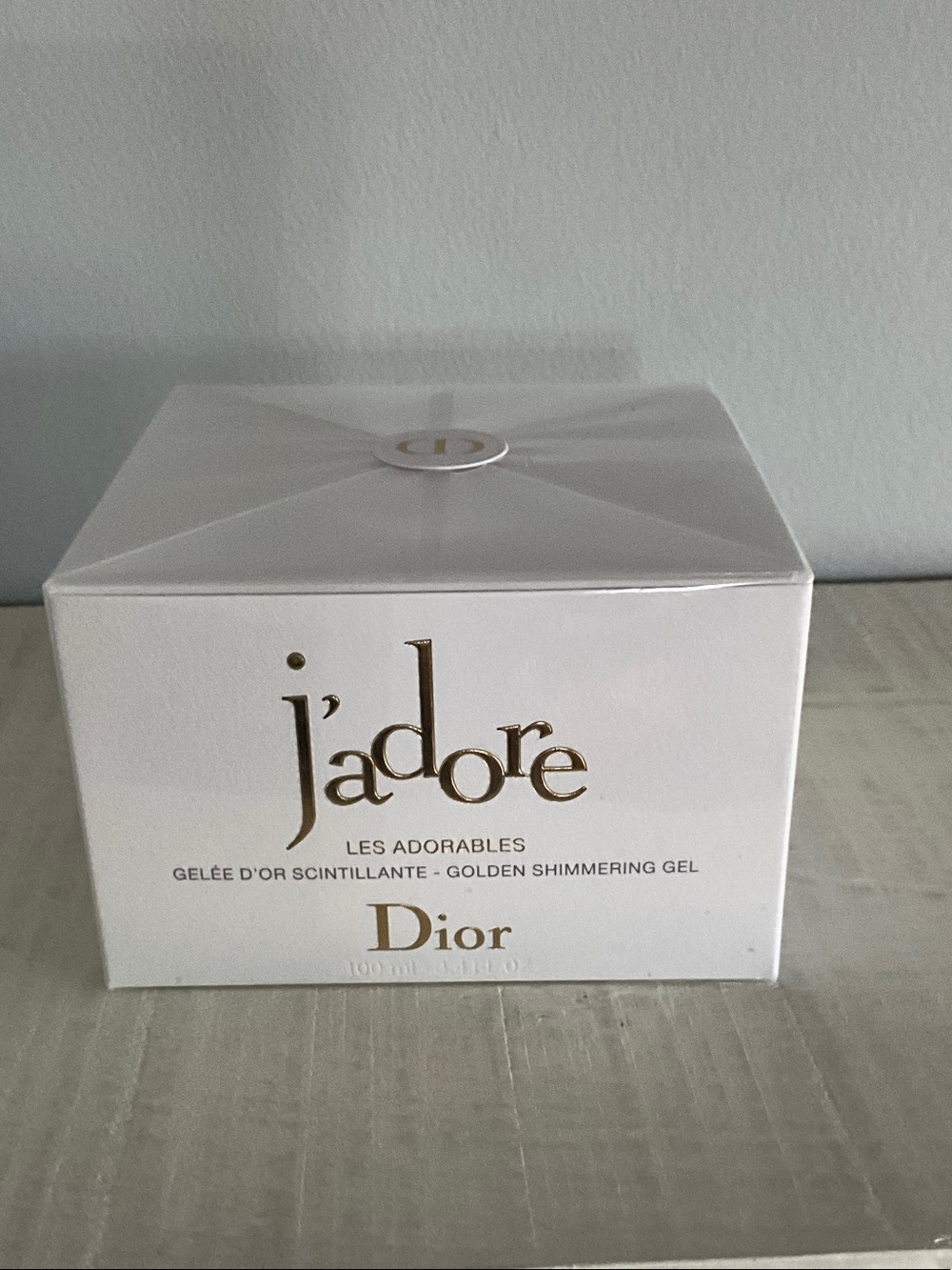Dior J'adore Les Adorables Shimmering Gel - White & Gold